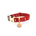 Gallery viewerに画像を読み込む, LOGO20mm 首輪【レッド×GOLD】